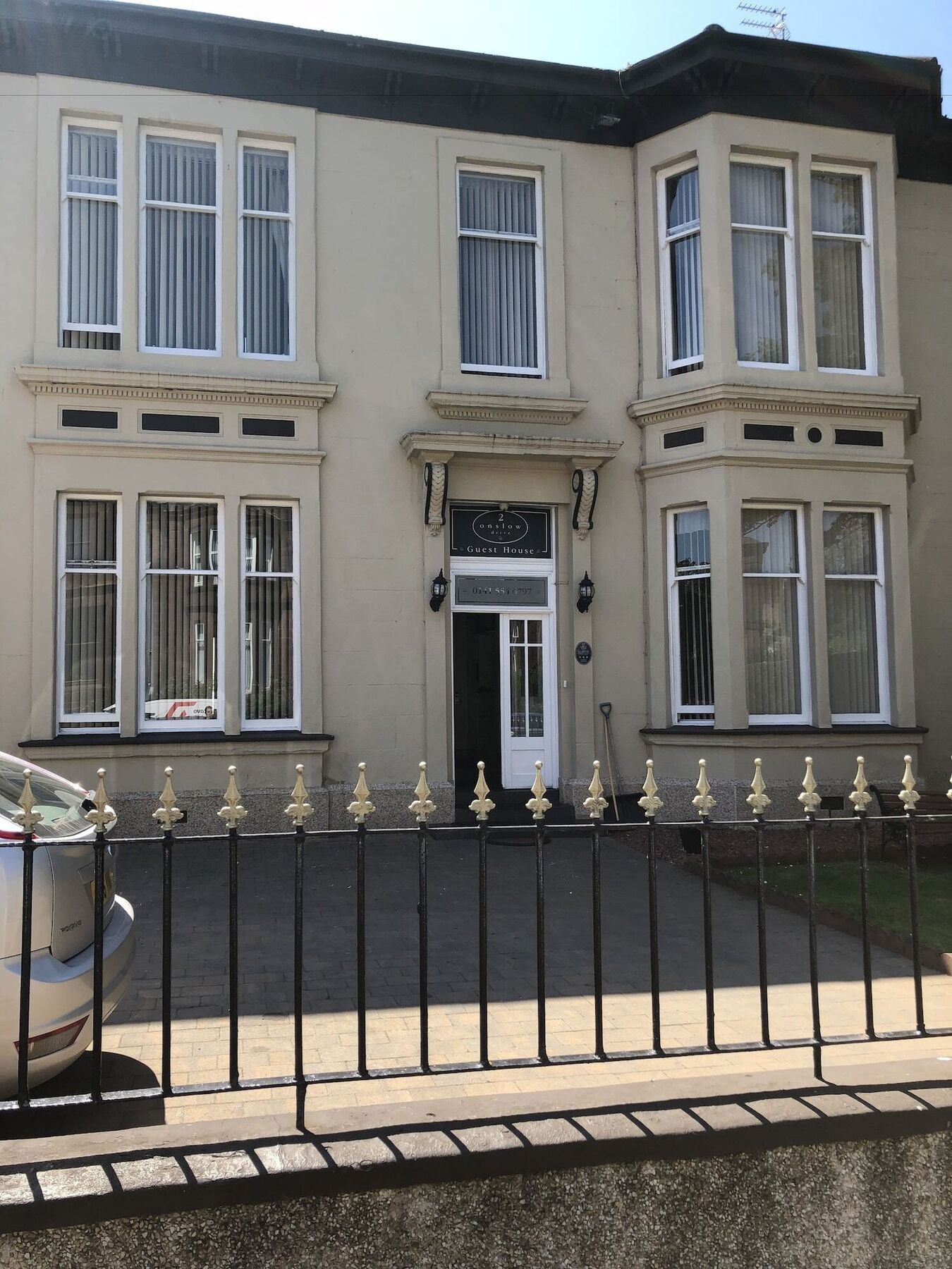 Onslow Guest House Glasgow Exterior foto